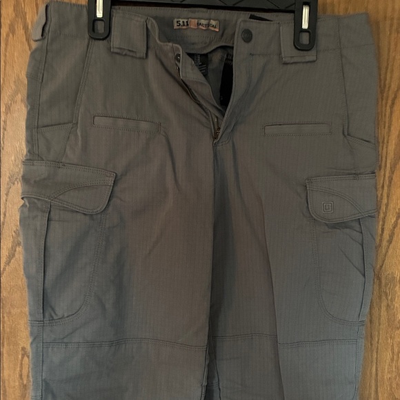 5.11 Tactical Women’s  Dark Gray Cargo Pants - Picture 3 of 5